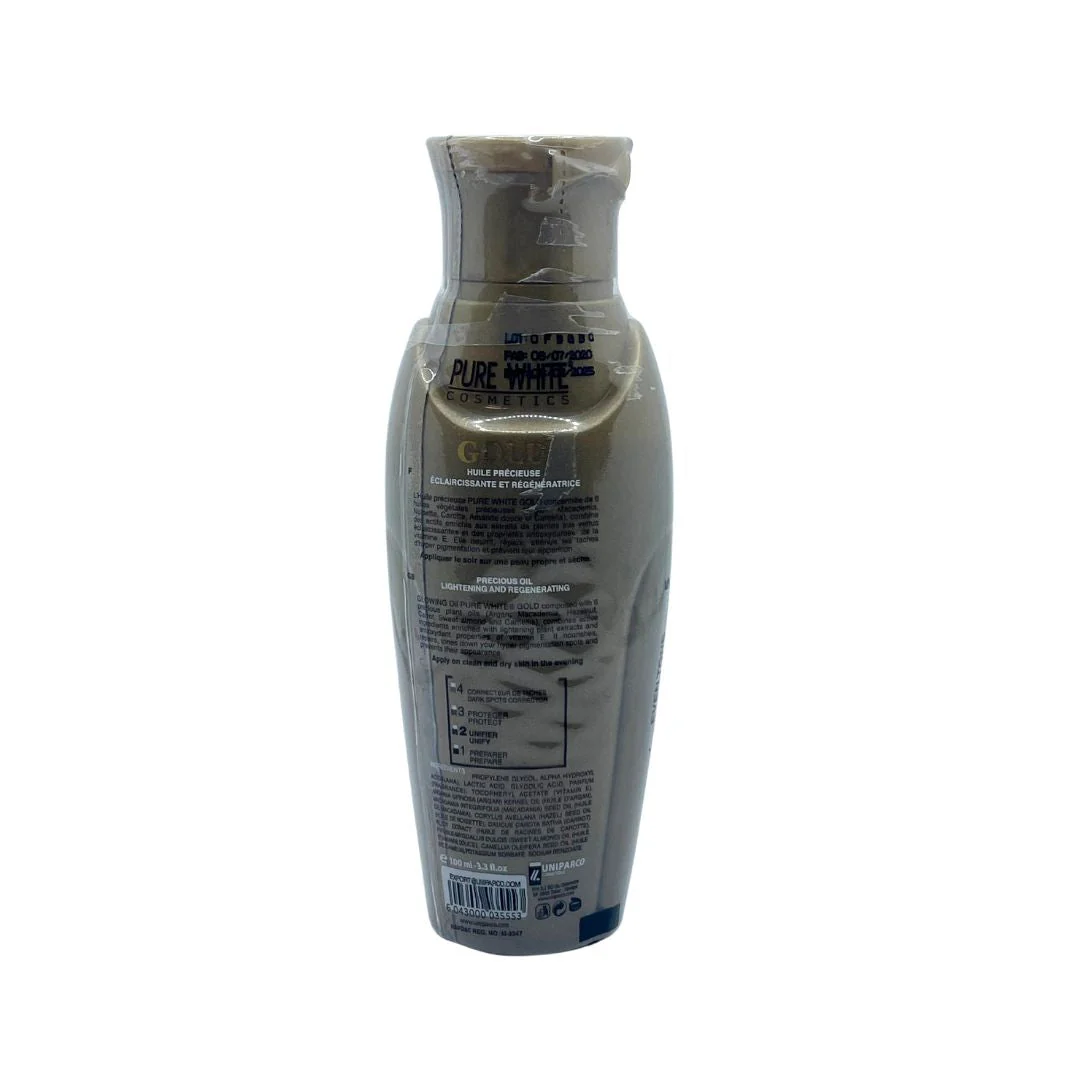 Pure White Cosmetics Gold Glowing 100ml - Image 2