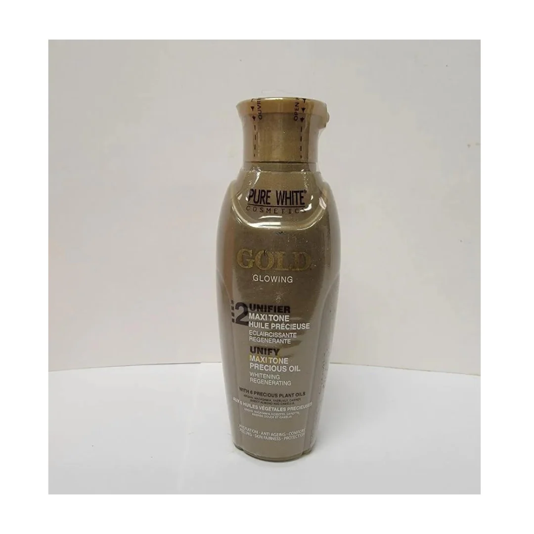 Pure White Cosmetics Gold Glowing 100ml - Image 3