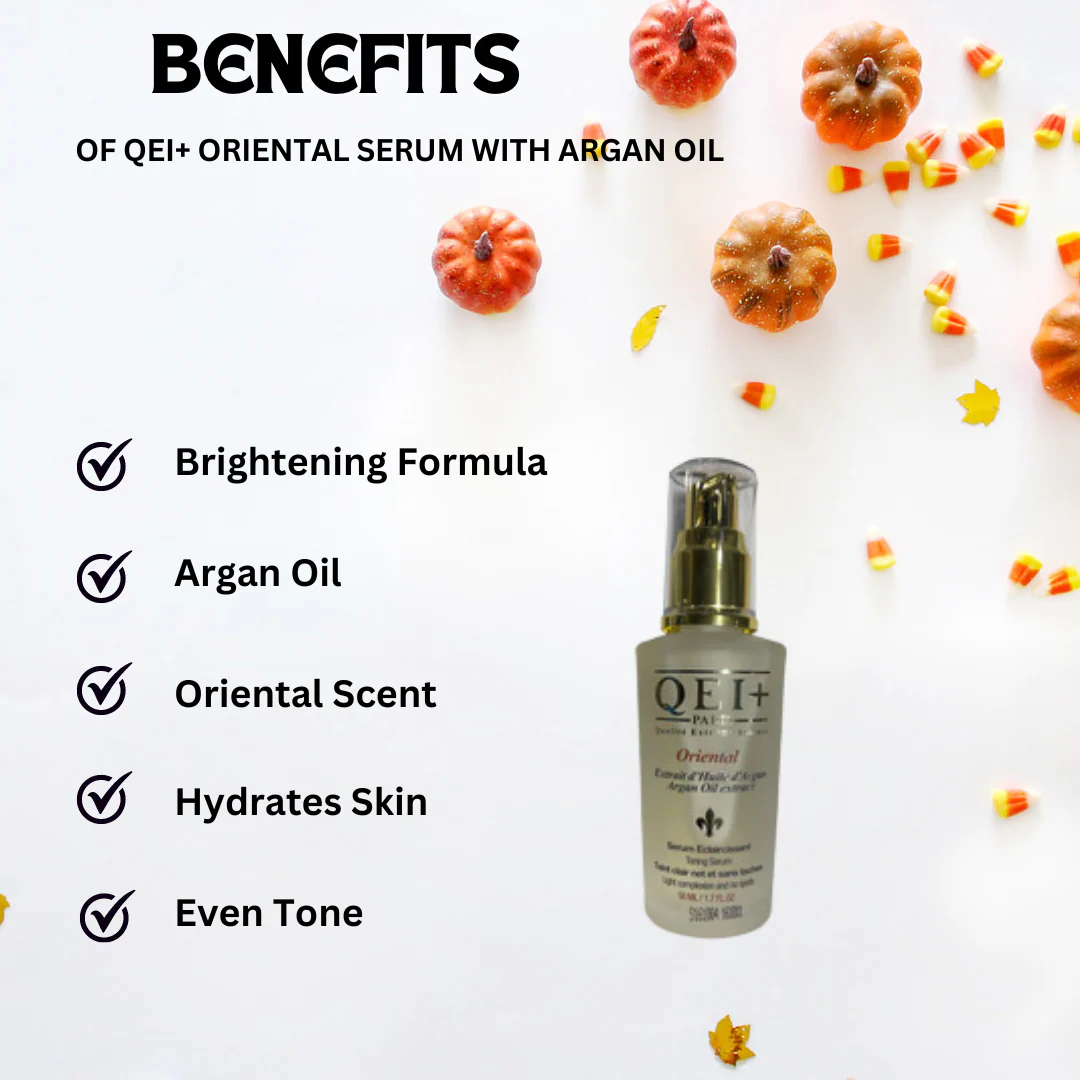 QEI+ Oriental Serum with Argan Oil 1.7 oz / 50 ml - Image 2