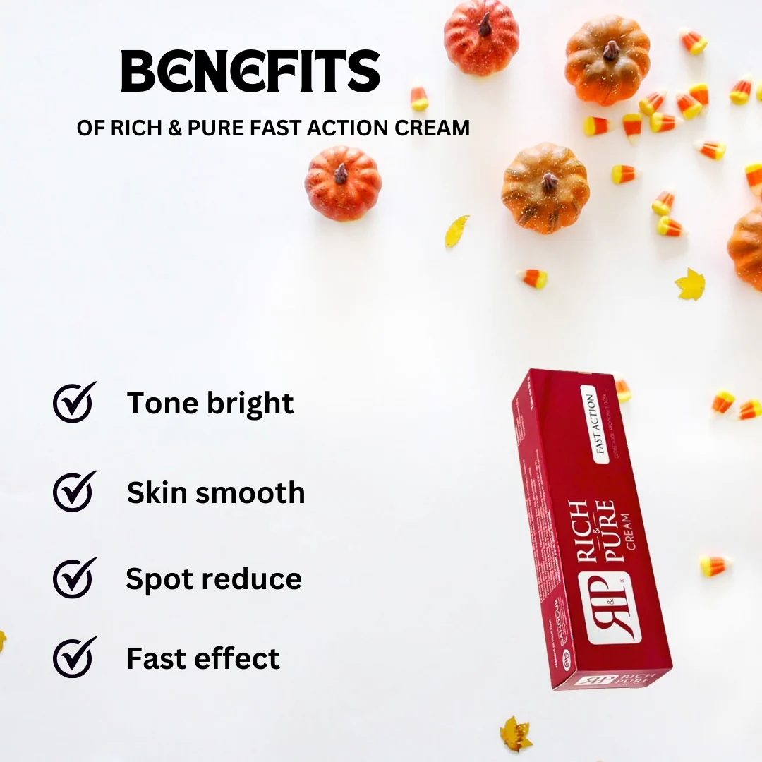 Rich & Pure Fast Action Cream 50g - Image 3
