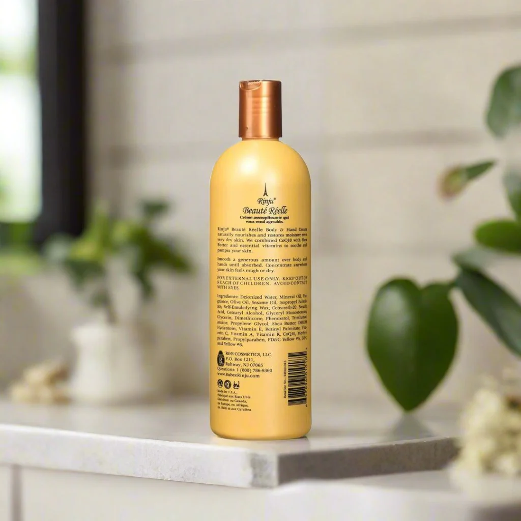 Rinju Beaute Reelle Body and Hand Lotion 16 oz - Image 2