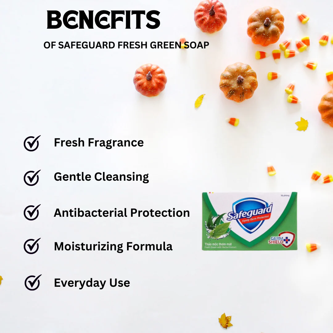 Safeguard Fresh Green Soap 130G - Image 2