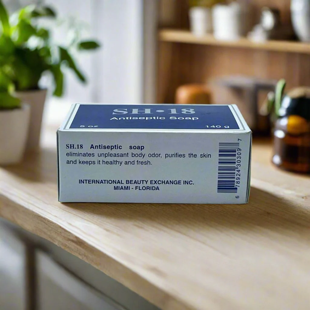SH 18 Antiseptic Soap 140g - Image 2
