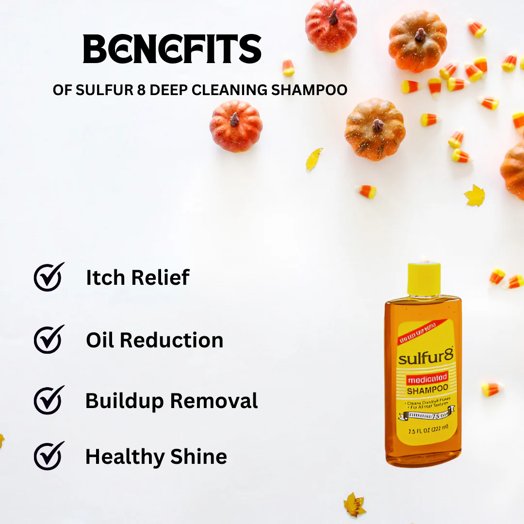 Sulfur 8 Deep Cleaning Shampoo 7.5 oz - Image 2