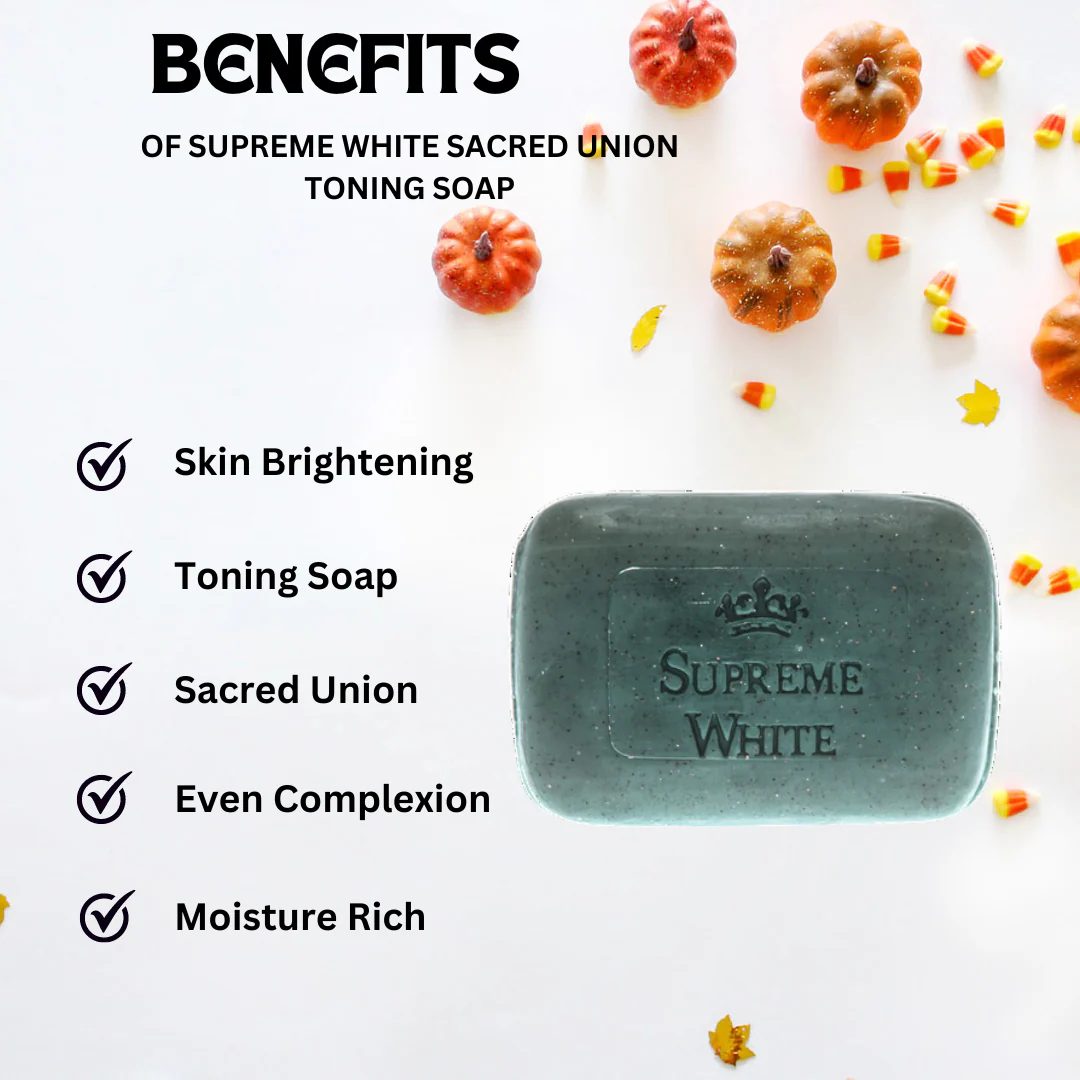 Supreme White Sacred Union Toning Soap 7 oz - Image 2
