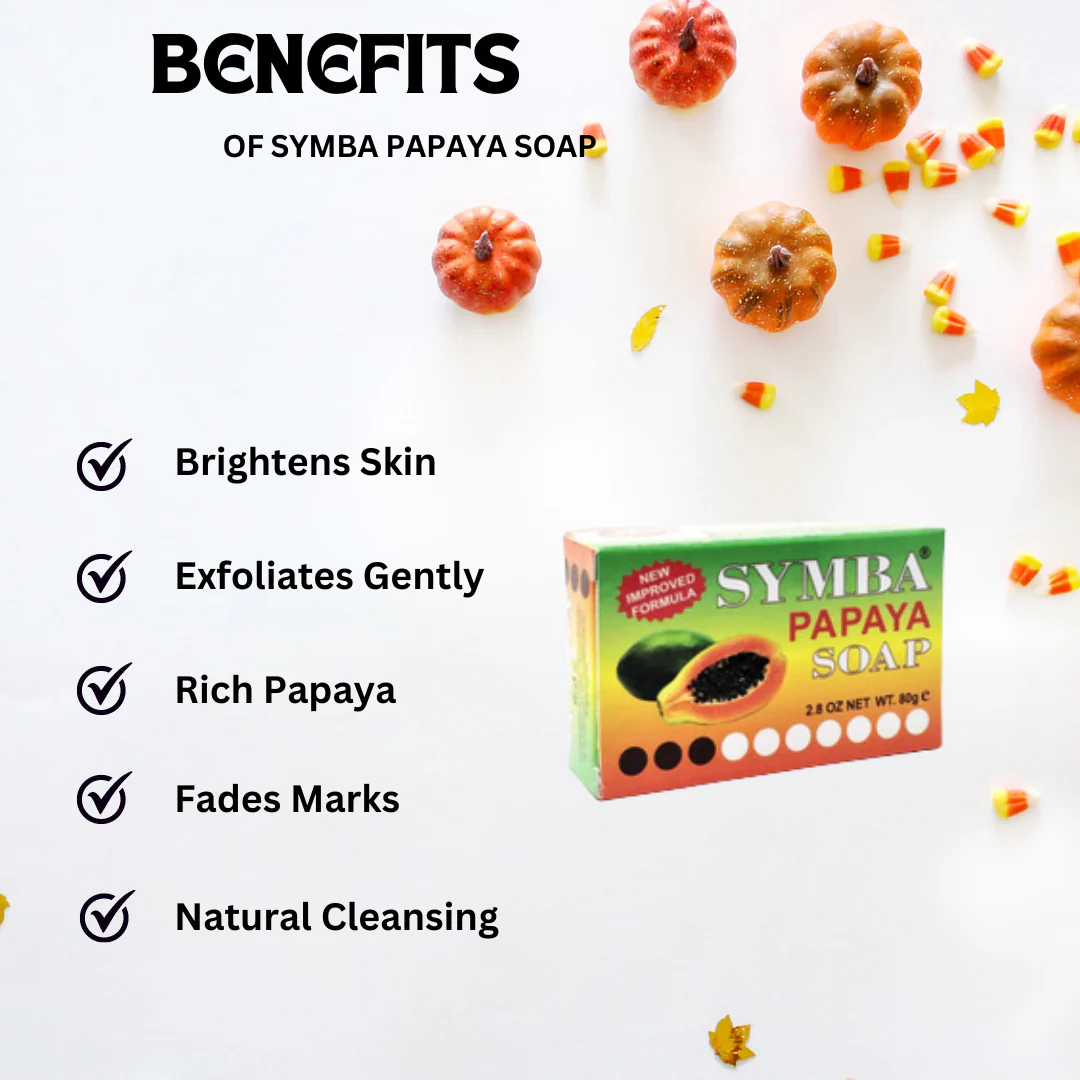 Symba Papaya Soap 2.8 oz - Image 2