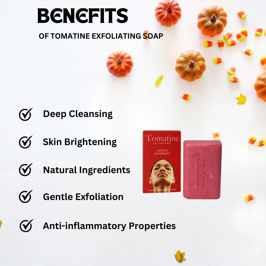 Tomatine Exfoliating Soap 200g - Image 2