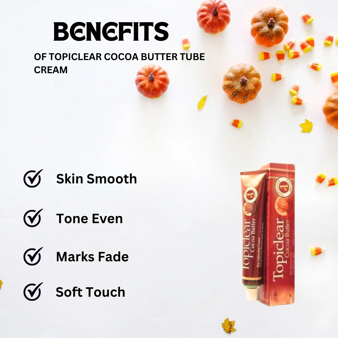 Topiclear Cocoa Butter Tube Cream 1.76 oz - Image 3