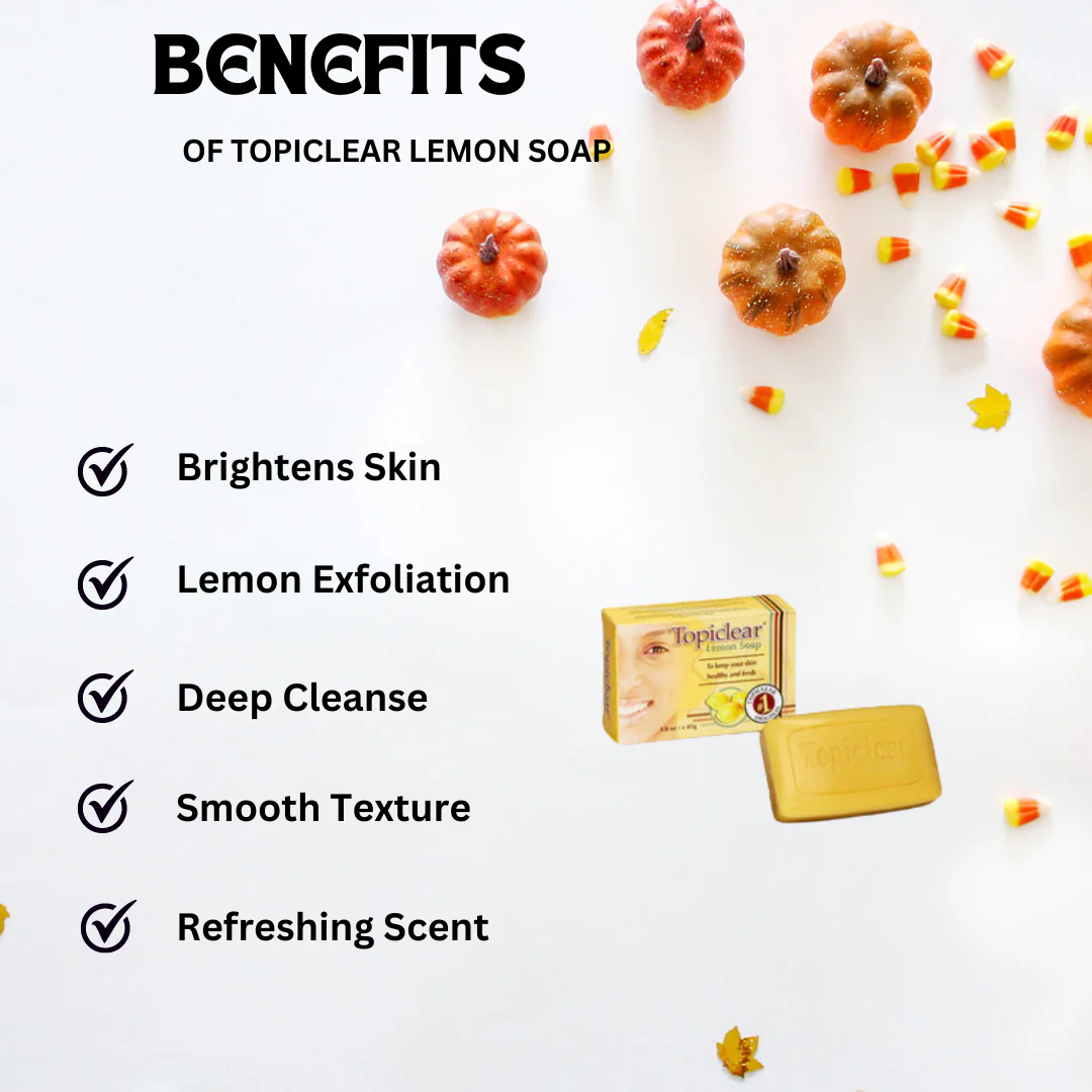 Topiclear Lemon Soap 3 oz/85 g - Image 2