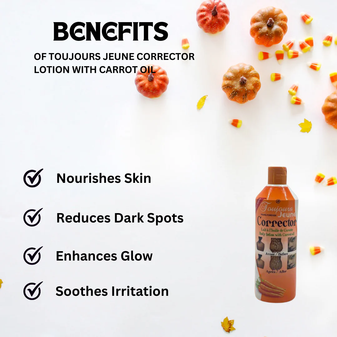 Toujours Jeune Corrector Lotion With Carrot Oil 450ml - Image 4