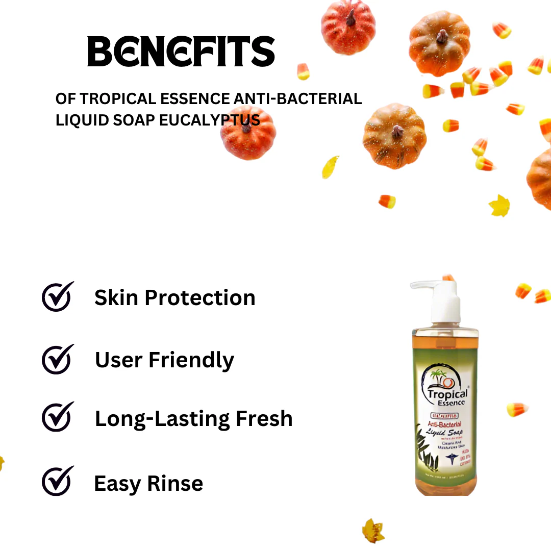 Tropical Essence Anti-Bacterial Liquid Soap Eucalyptus 33.89 oz - Image 2