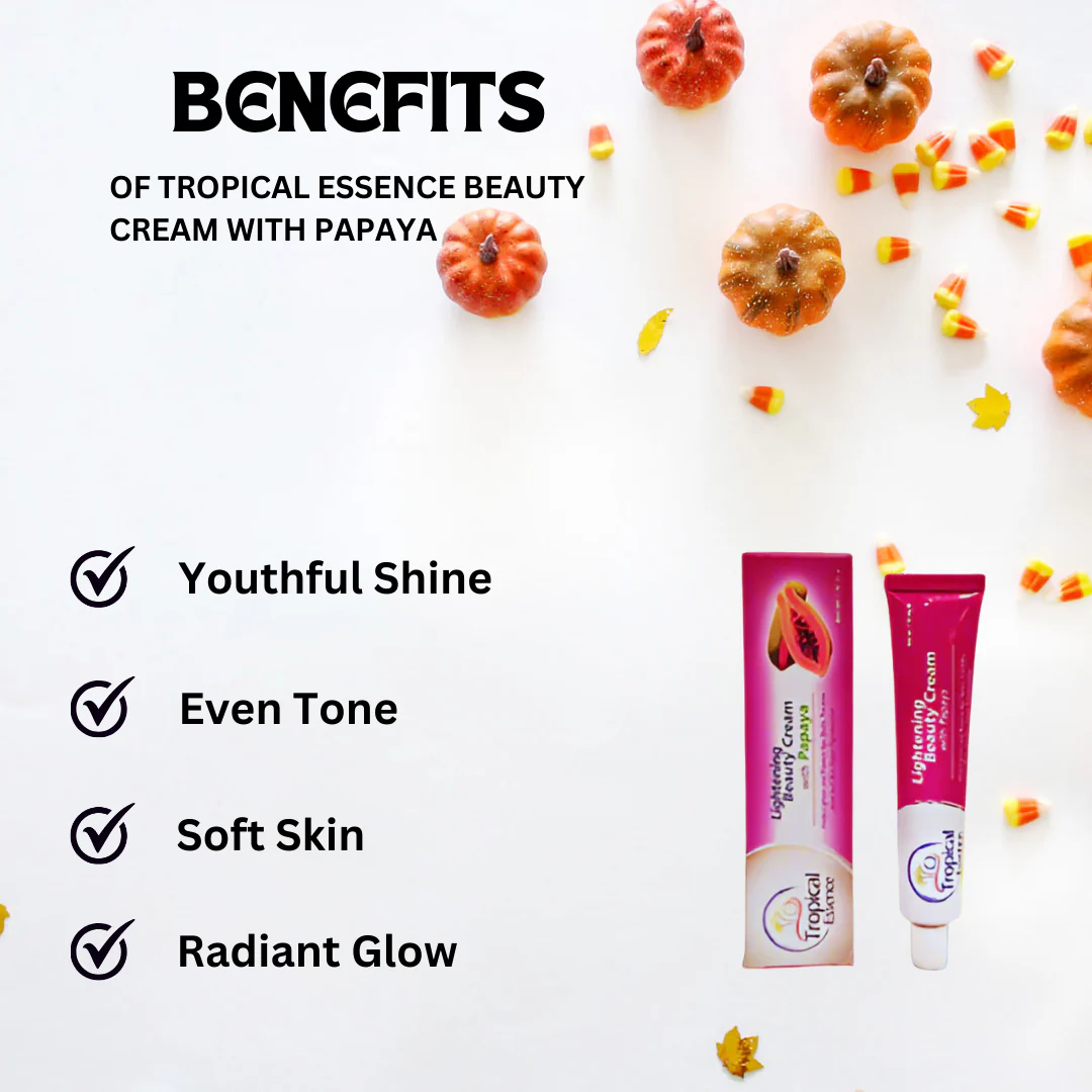 Tropical Essence Beauty Cream with Papaya 1.76 oz - Image 2