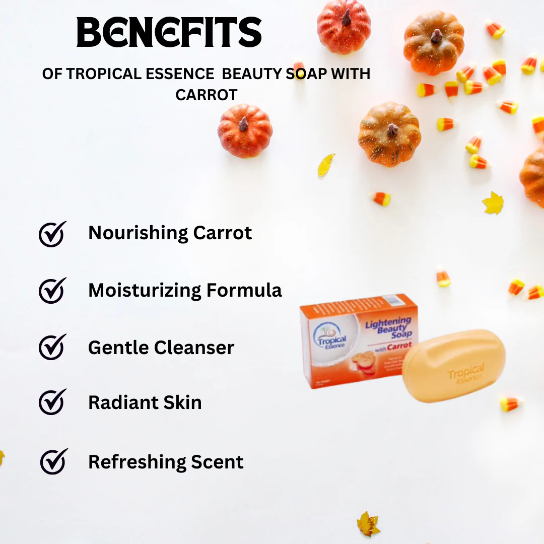Tropical Essence Beauty Soap With Carrot 3 oz - Image 2