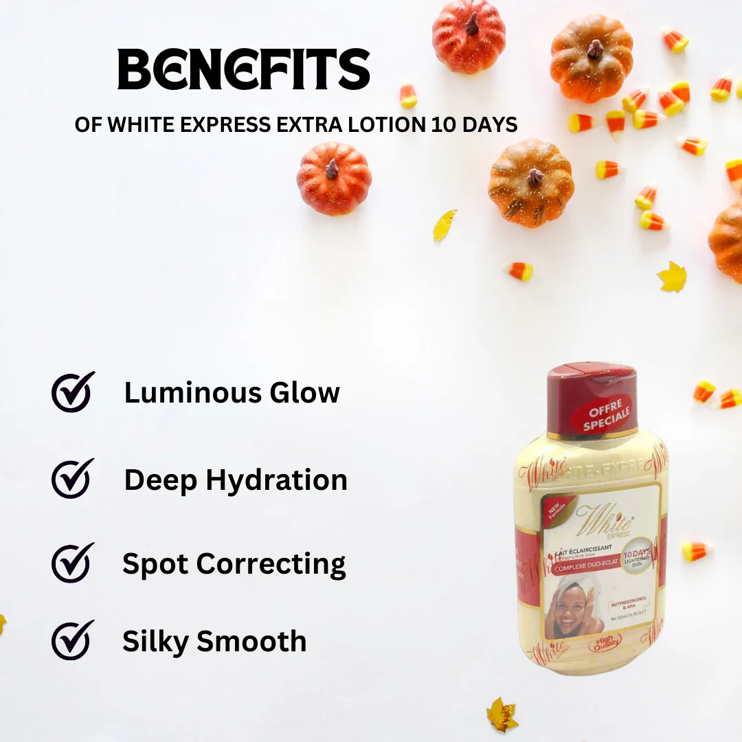 White Express Extra Lotion 10 Days 16.9 oz - Image 3