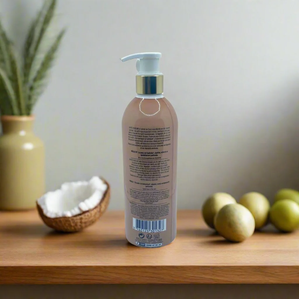 White Sublime Clarifying Body lotion With Coconut oil And Vegalight 500ml - Image 2