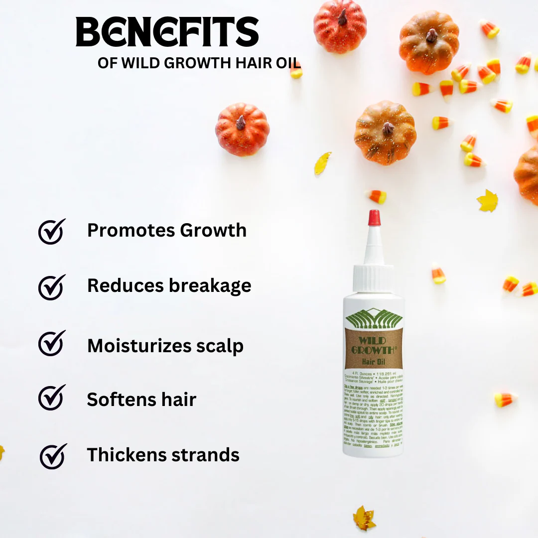 Wild Growth Hair Oil 4 oz - Image 3